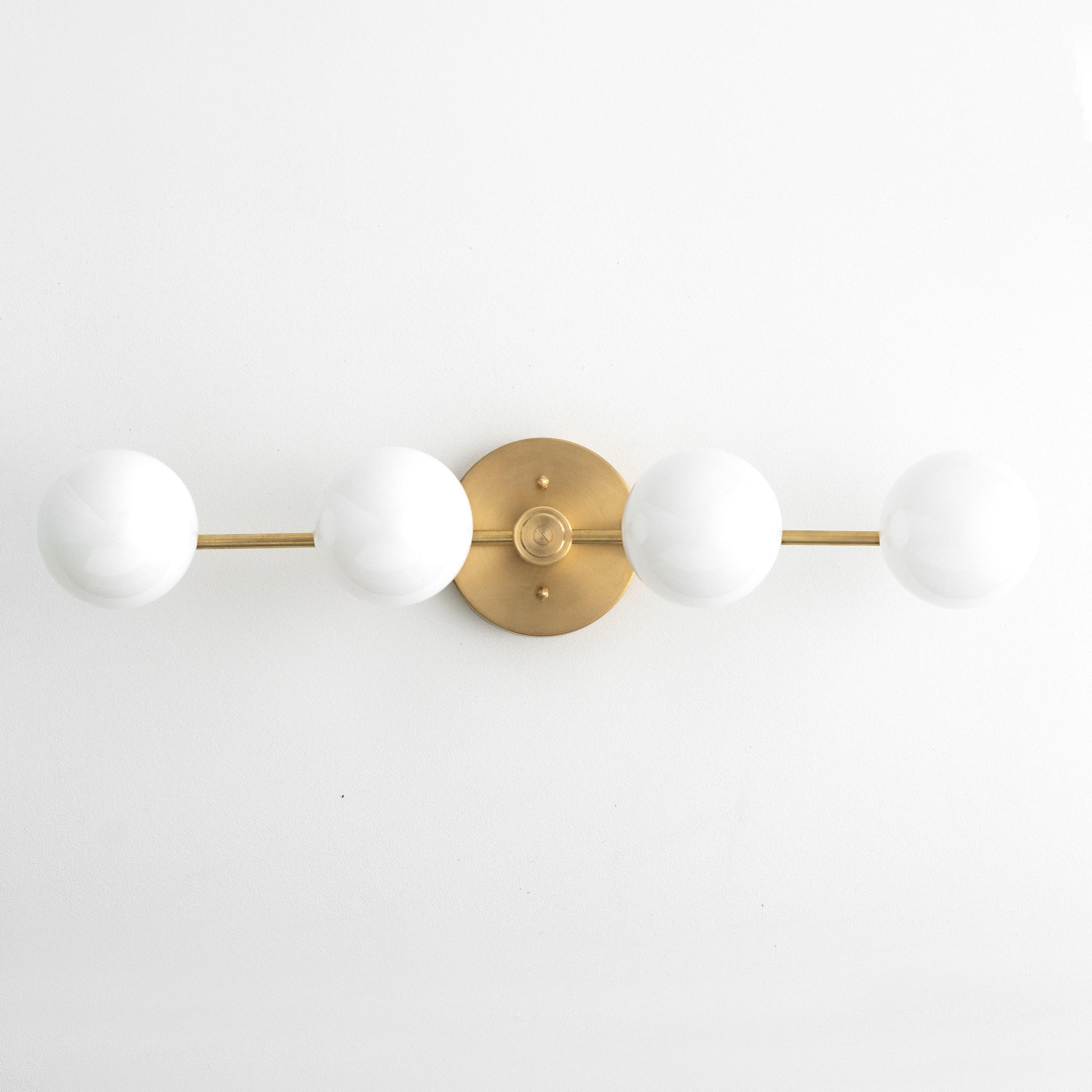 Glorica Glazen Lange Badkamerlamp - Modern Minimalistisch Wandlampontwerp HL1685