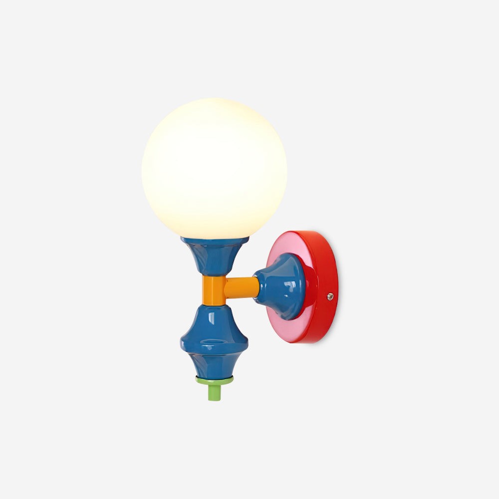 Franse Stijl Gekleurde Wandlamp HL370