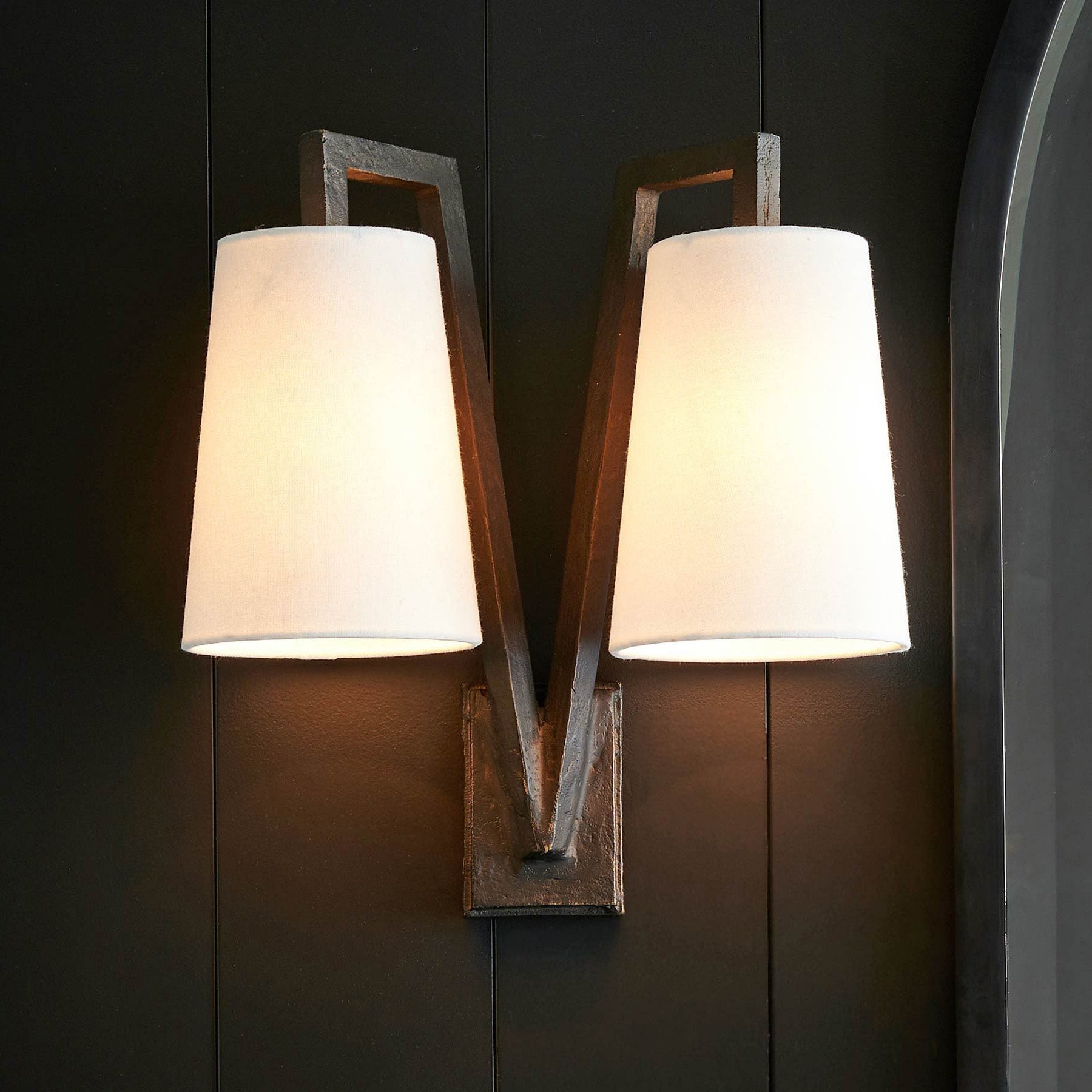 Lena dubbele wandlamp HL3172