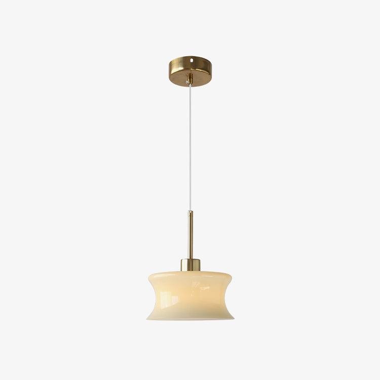 Franse Vintage Glazen Raam Hanglamp HL352