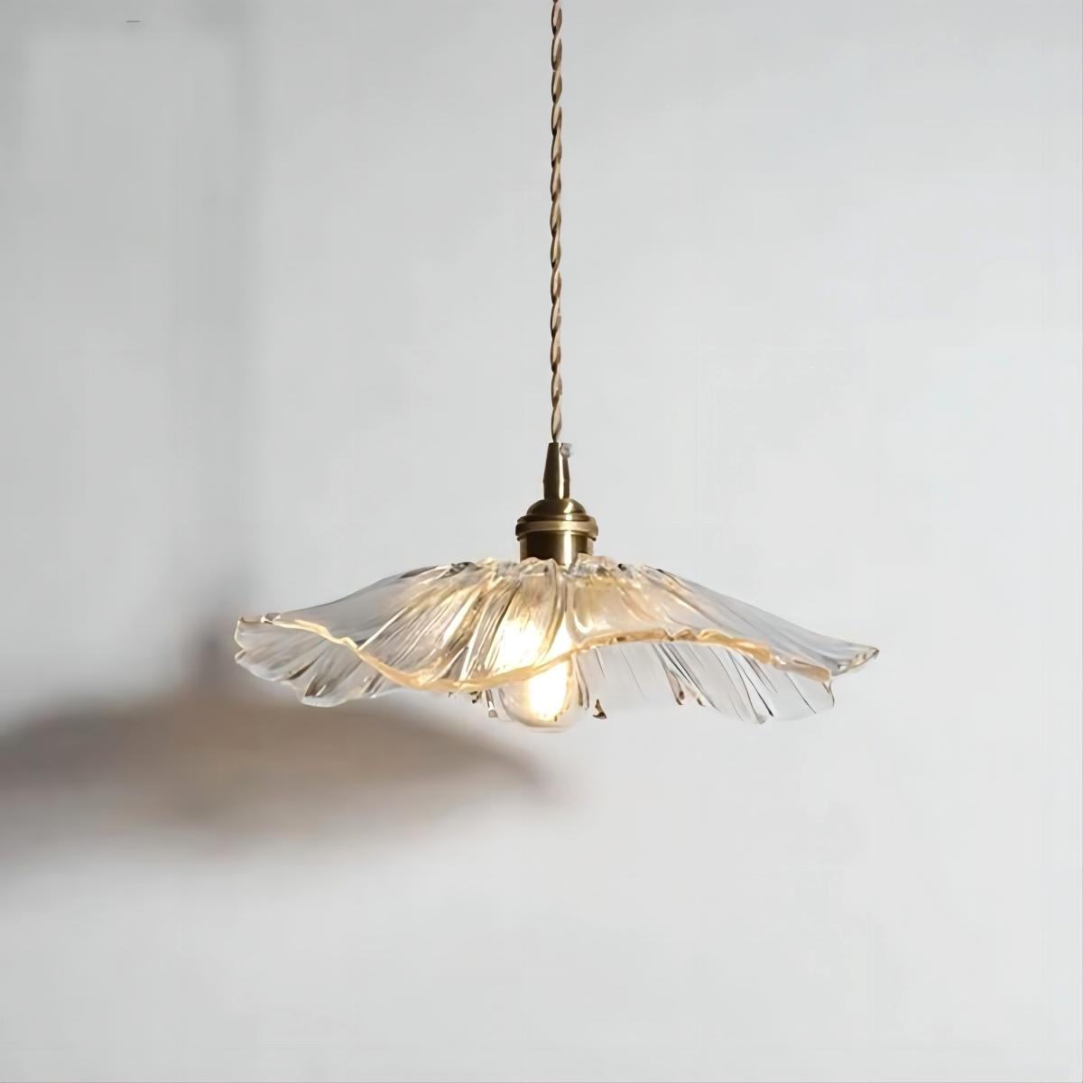 Moderne kunst bloem vorm keuken glazen hanglamp HL46