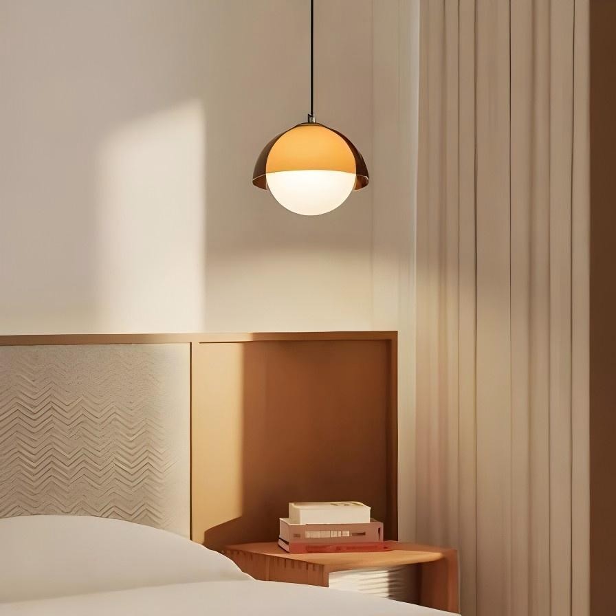 Vintage Sunset Bolvormige Hanglamp - Nachtkastje Sfeerlamp HL1842
