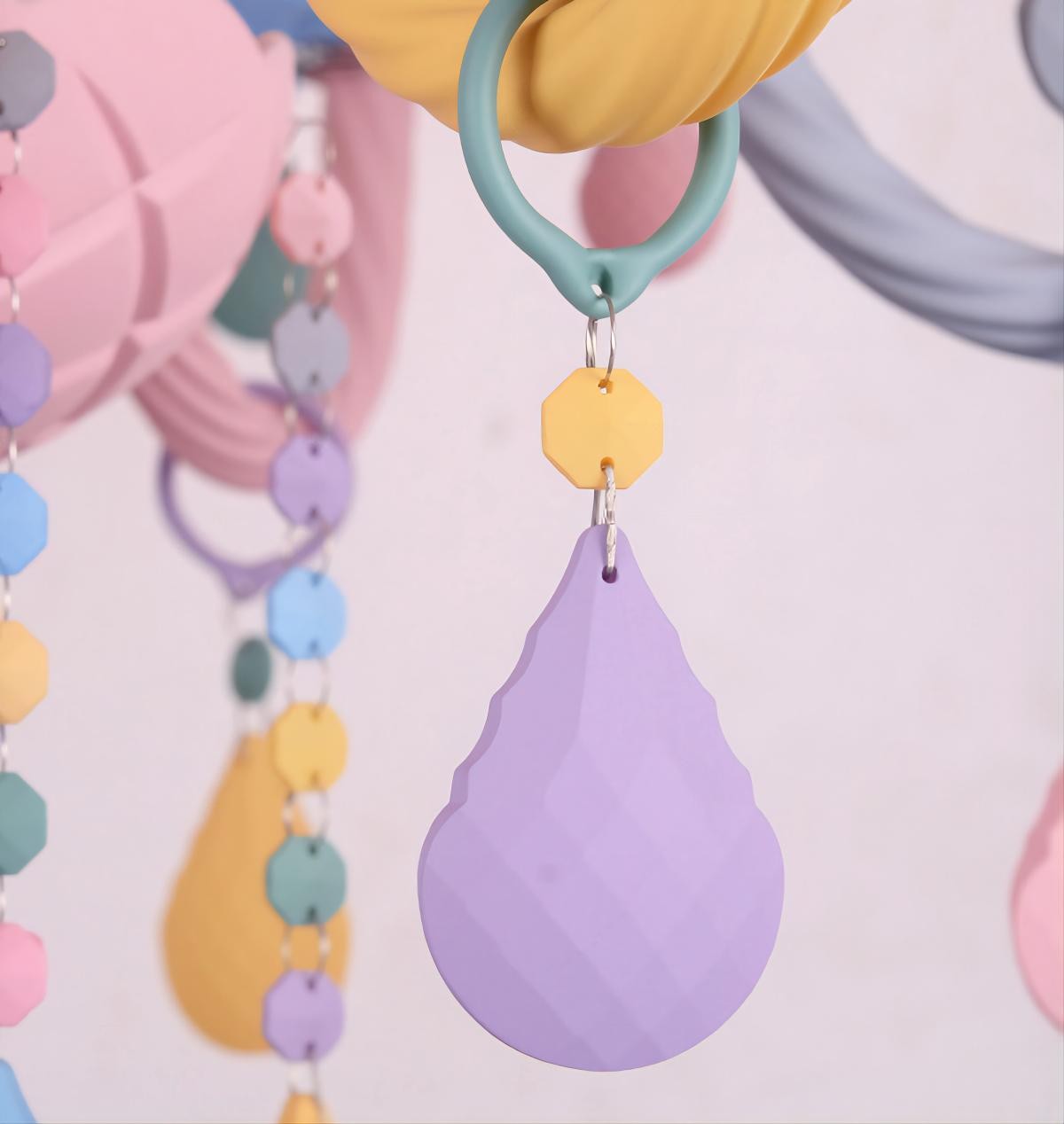 Macaron Kroonluchter Voor de Babykamer