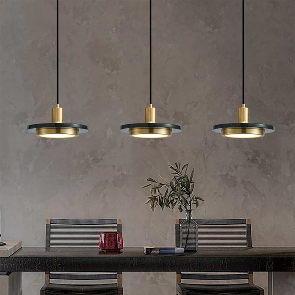 Moderne creatieve marmeren kunst hanglamp HL593