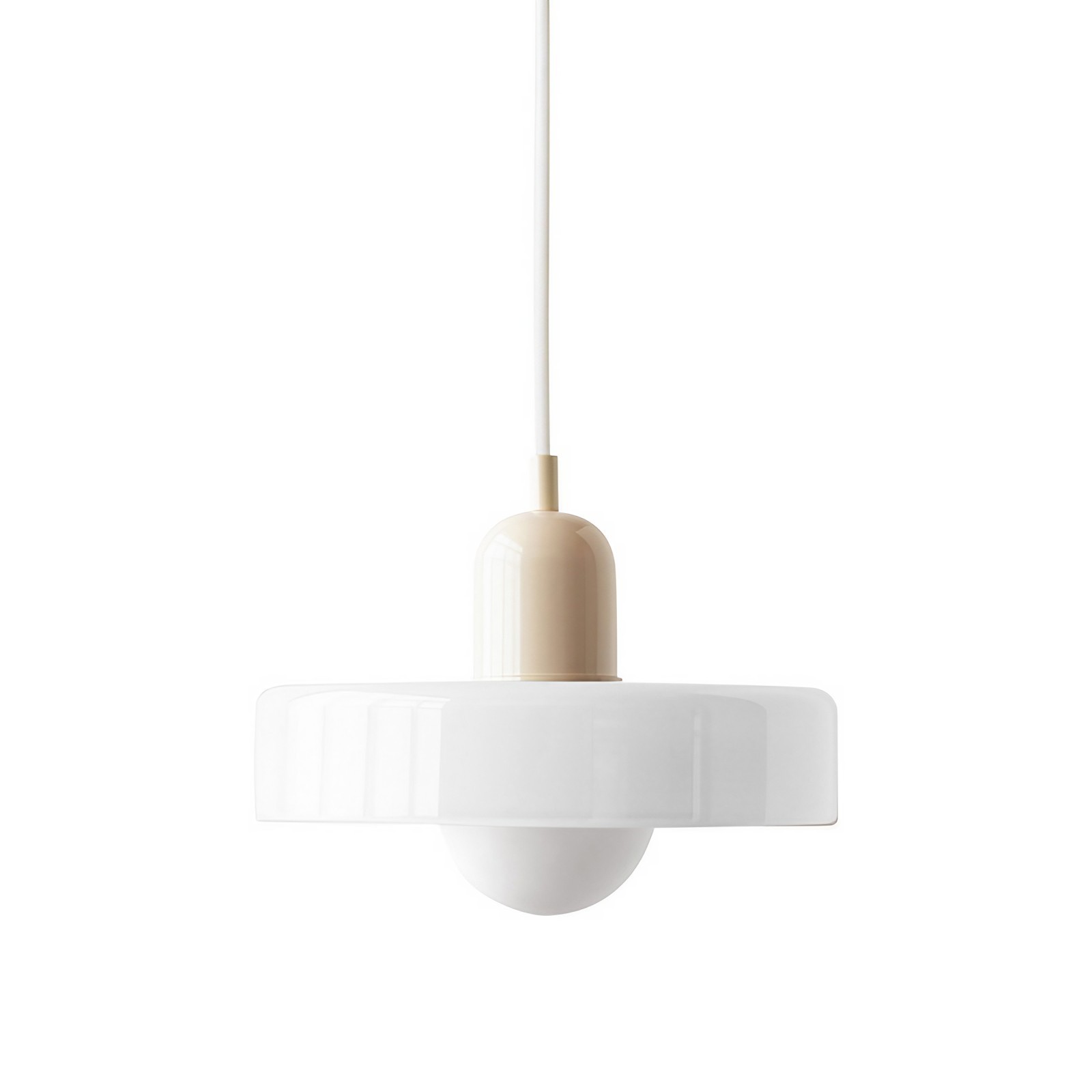 Kalo Disc Kleurrijke Hanglamp - Moderne Glazen Hanglamp voor de Eetkamer HL2447