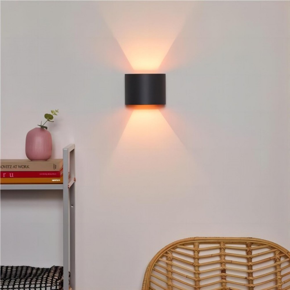 Minimalistische kubusvormige aluminium moderne LED-wandlamp HL3339