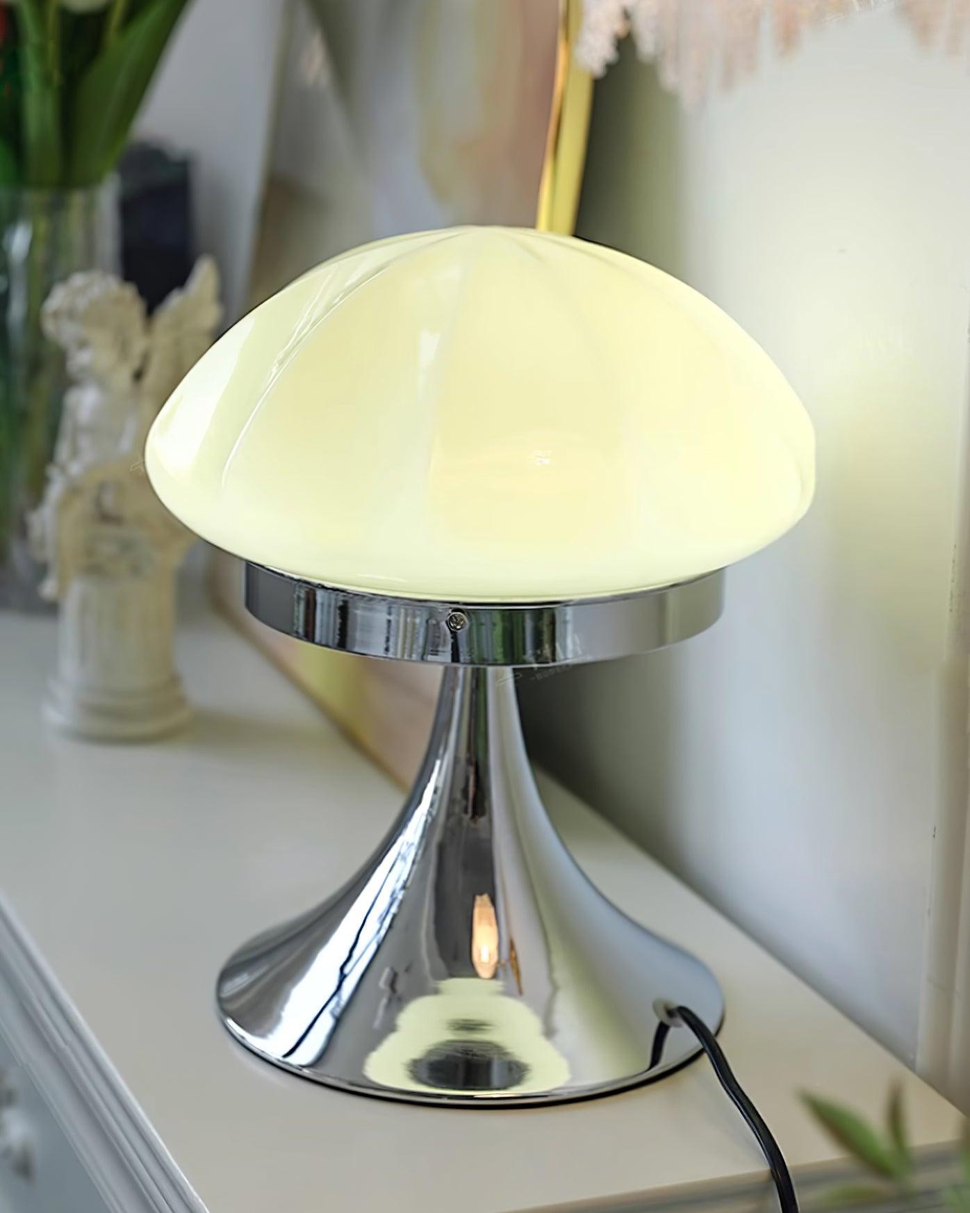 Bauhaus Glazen Tafellamp Voor Slaapkamer HL468