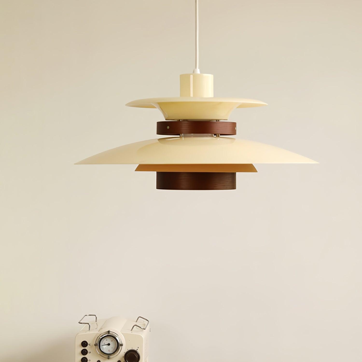 Luxe en stijlvolle gelaagde hanglamp HL691