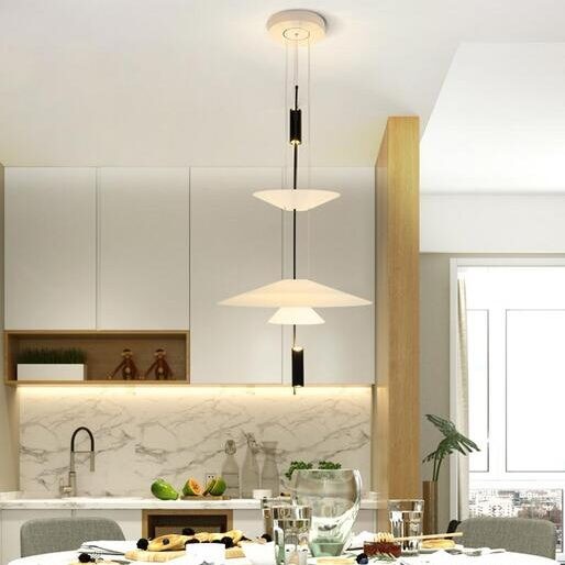 Plumeo Moderne Kroonluchter Eetkamer