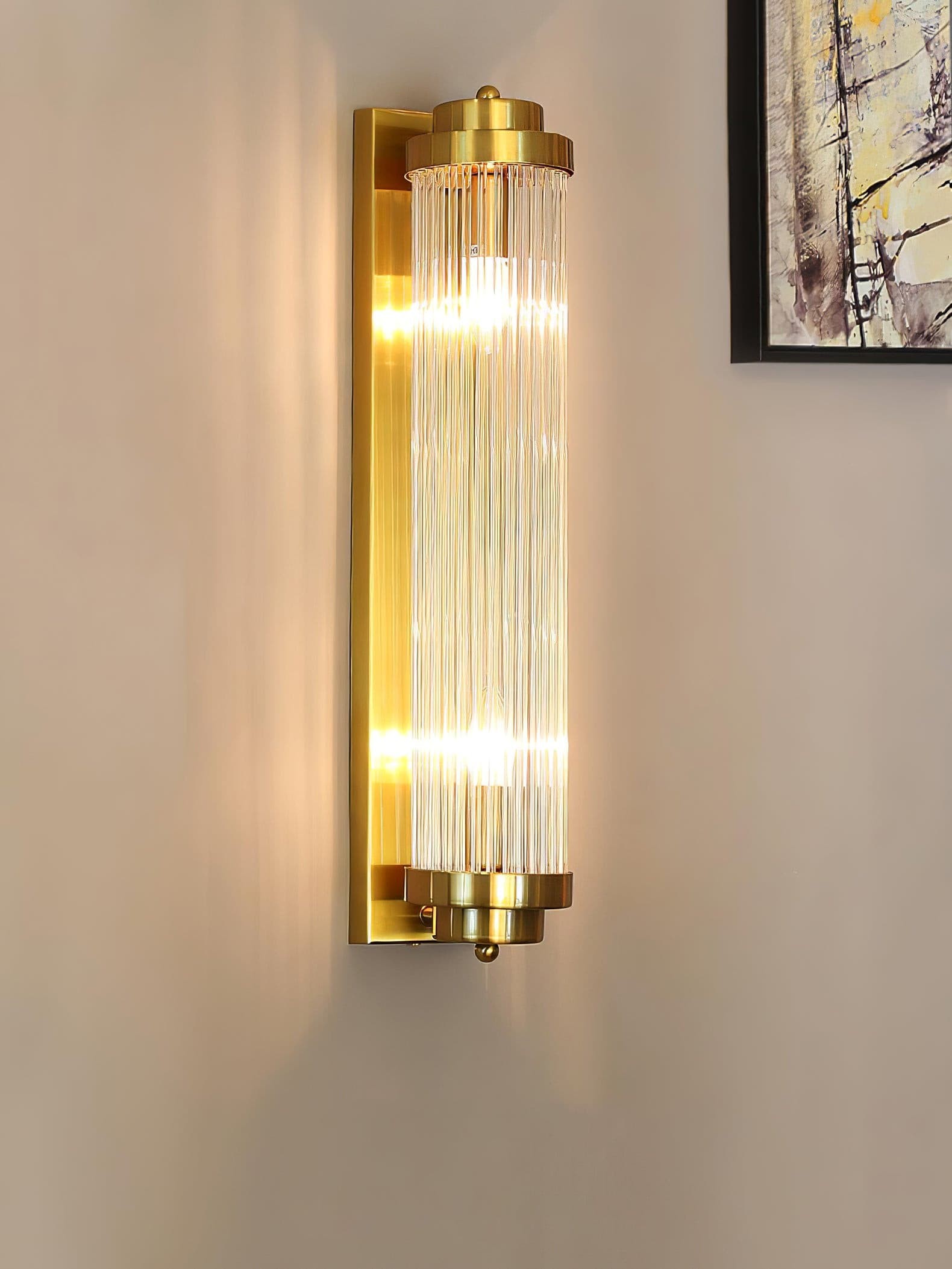 Pilaar Offset Wandlamp HL1789