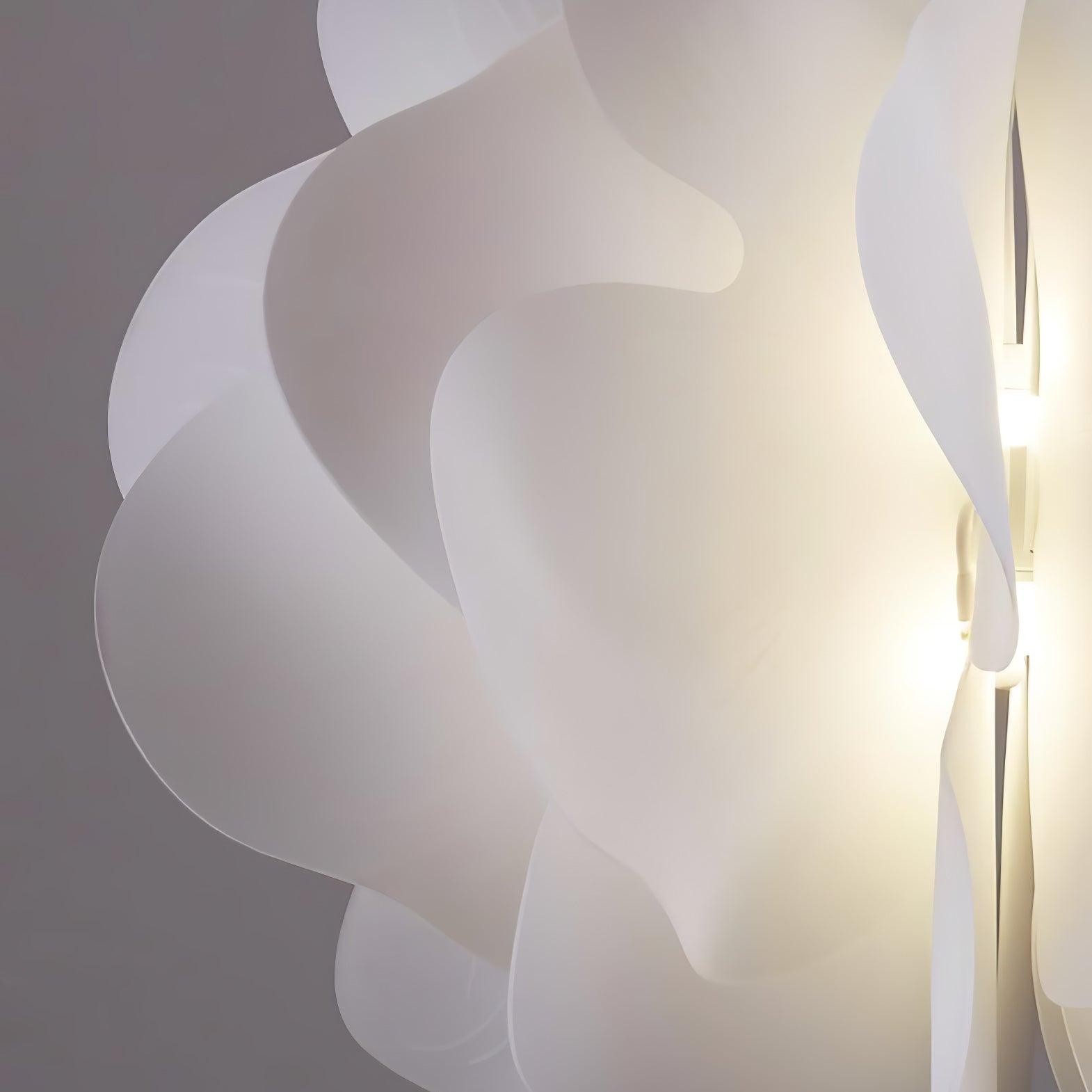 Moderne hanglamp met plastic bloemendesign HL673
