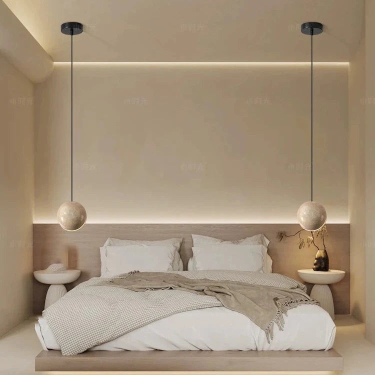 Travertijn Maan Hanglamp HL3471