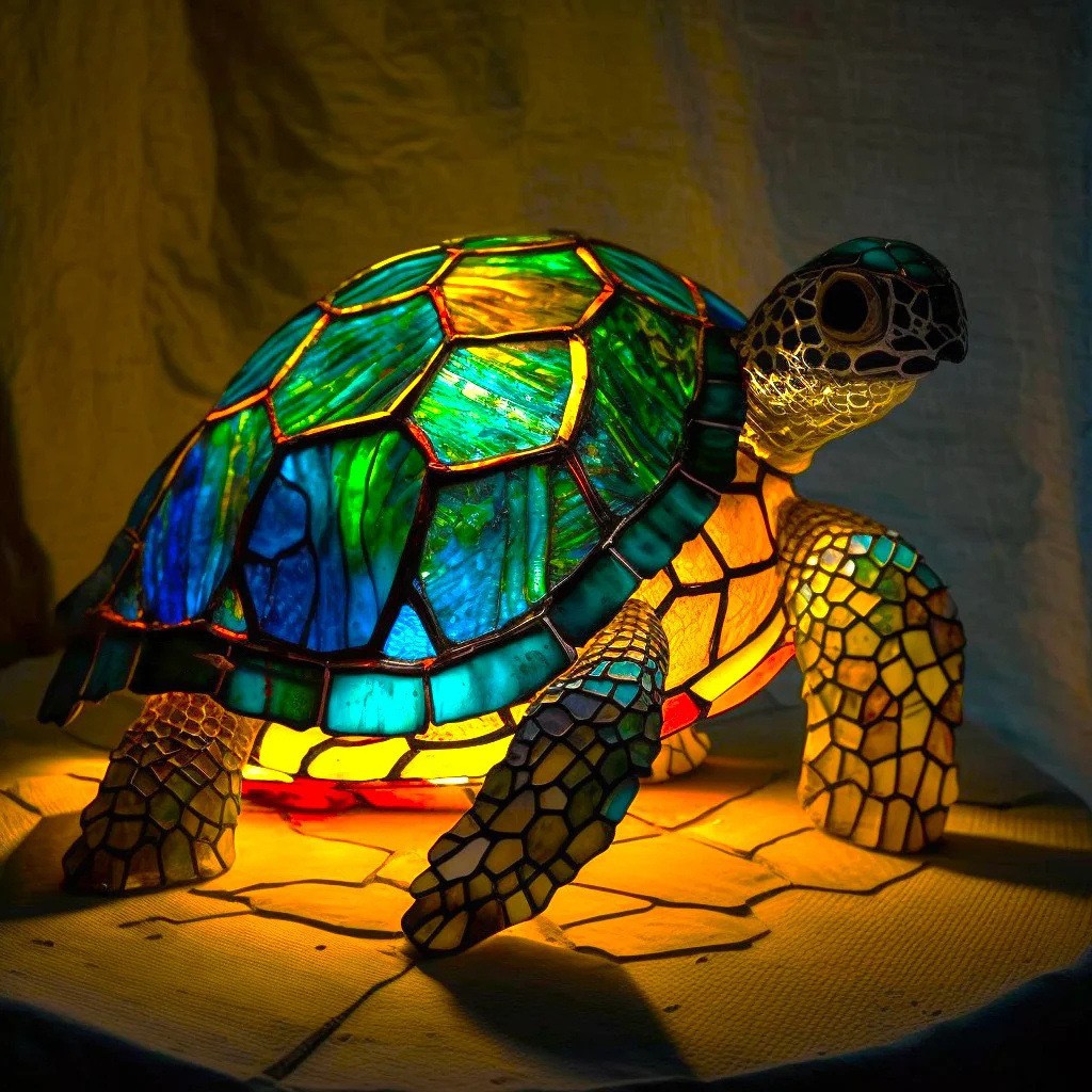 Magisch dierenbeeld Hars Tafellamp HL590
