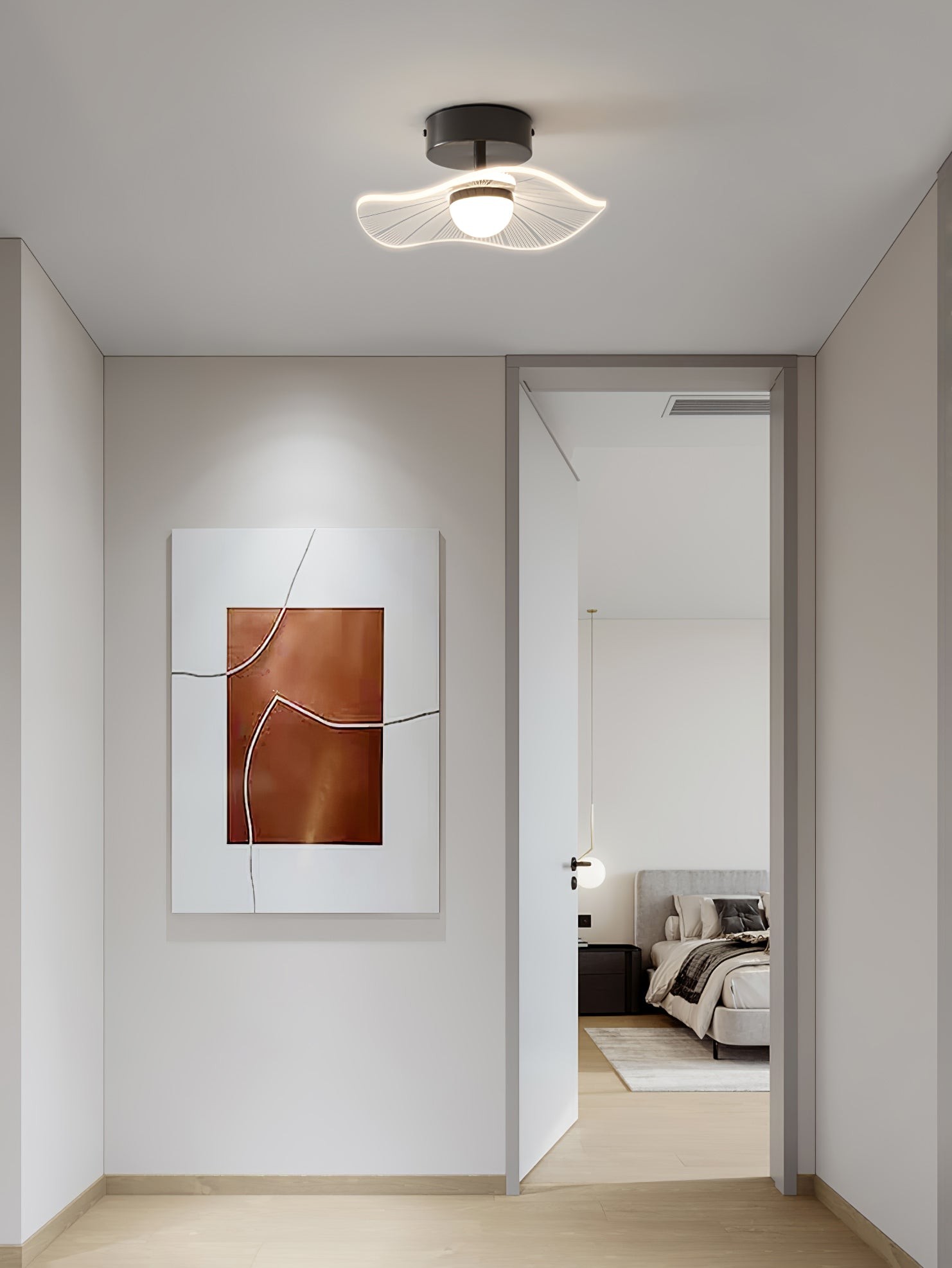 Acryl Lotusblad Plafondlamp HL1309