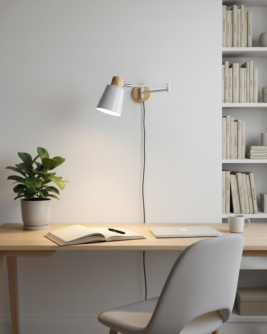 Collin Verstelbare Stekker Wandlamp HL2818