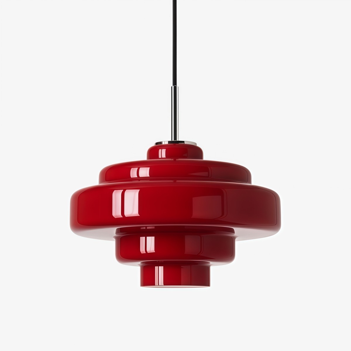 Koloro Kleurrijke Bauhaus Glazen Hanglamp - Levendige Meerlaagse Lamp voor de Keuken HL1332
