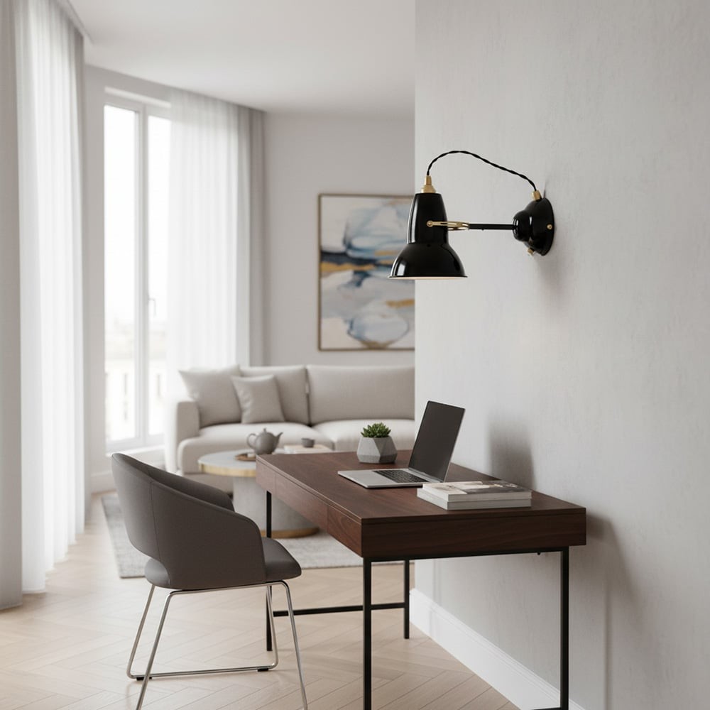 Vintage verstelbare compacte wandlamp voor woonkamer HL1822
