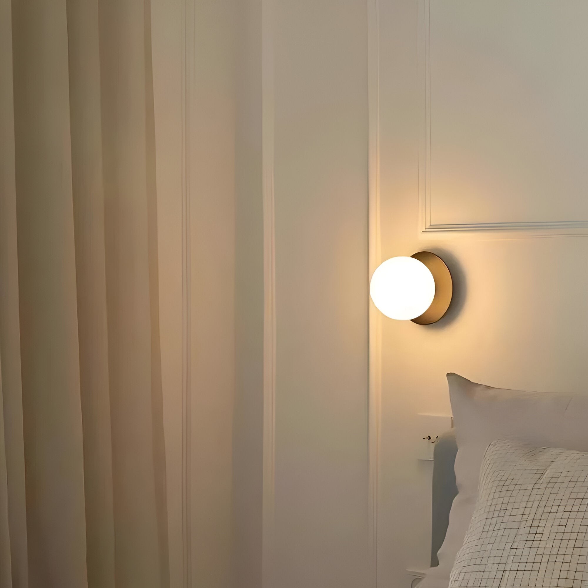Brilliant Dawn moderne glazen wandlamp HL3353