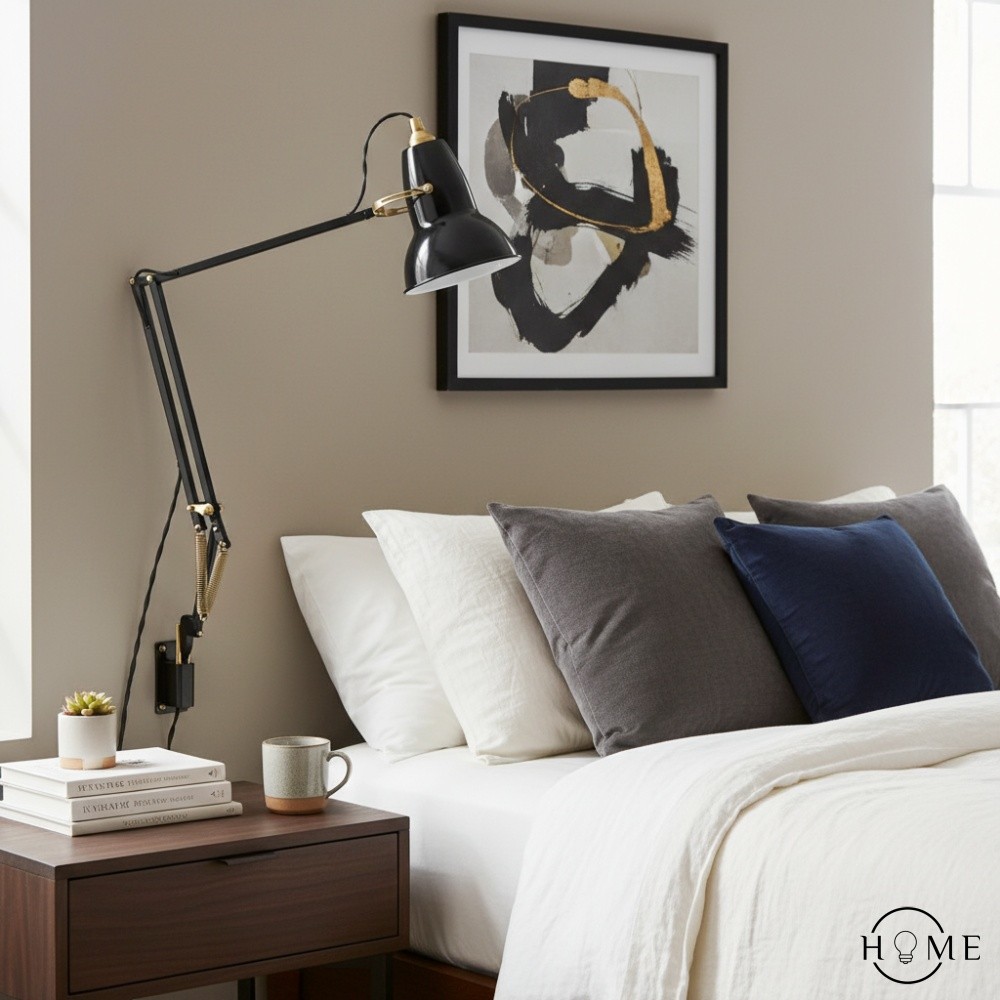 Modryx Verstelbare Wandlamp - Minimalistische Richtbare Metalen Wandlamp voor Woonkamers HL2356