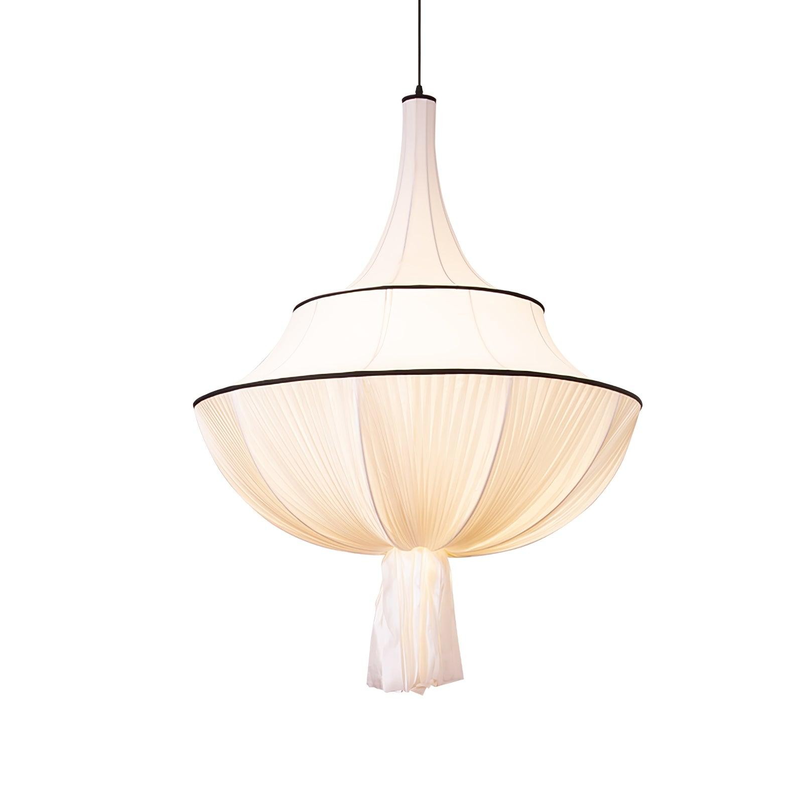Stoffen kunst decoratieve hanglamp HL716