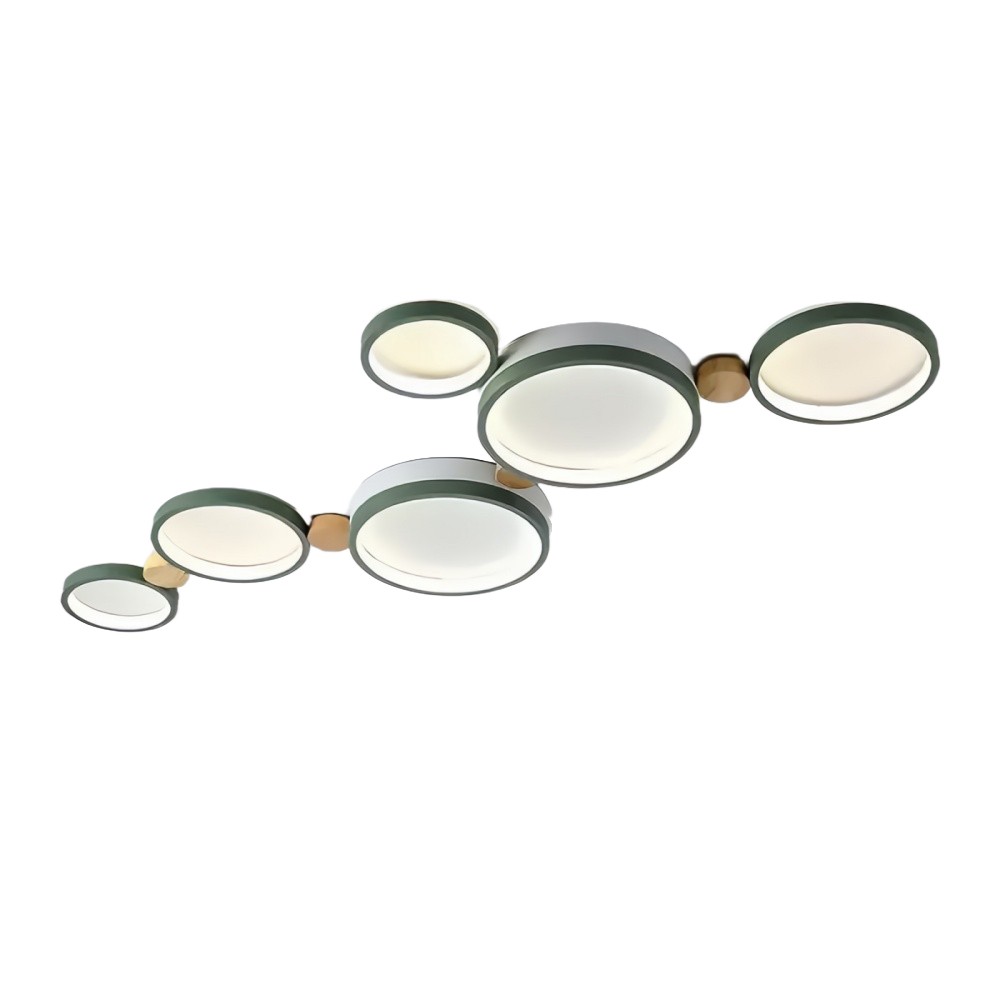Nordic Circle LED Plafondlamp - Multi Branch Lamp voor Keuken HL1355