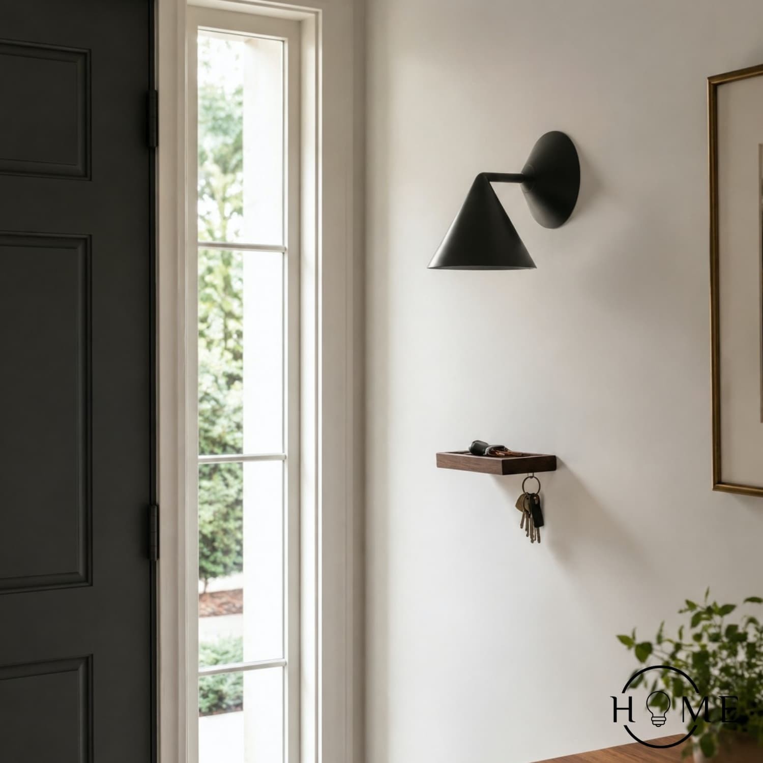 Brivana Sconce Wandlamp - Moderne verlichting van messing voor slaapkamer en gang HL1620