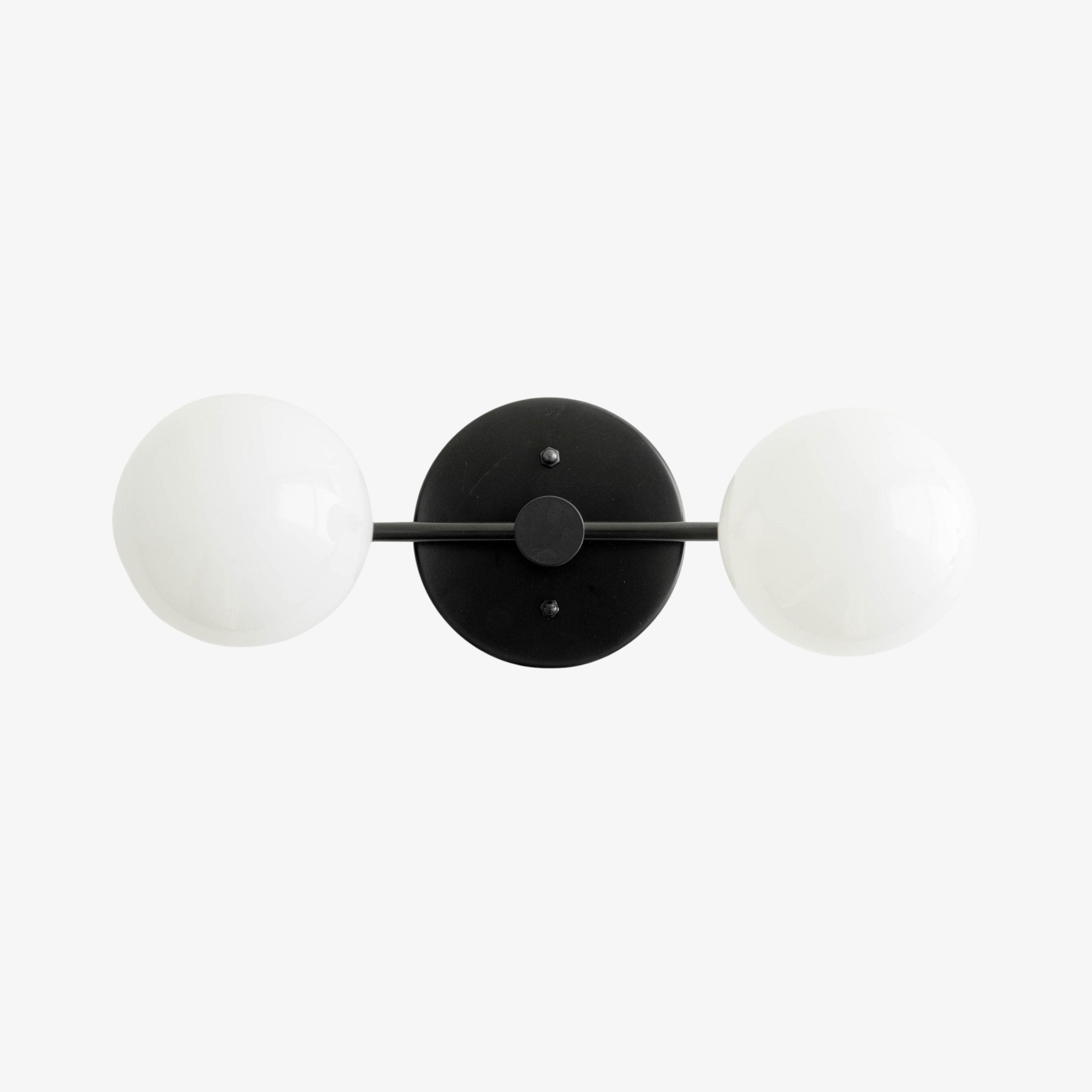 Glorica Glazen Badkamerlamp - Moderne Wandlamp van Messing voor Badkamerstijl HL1680
