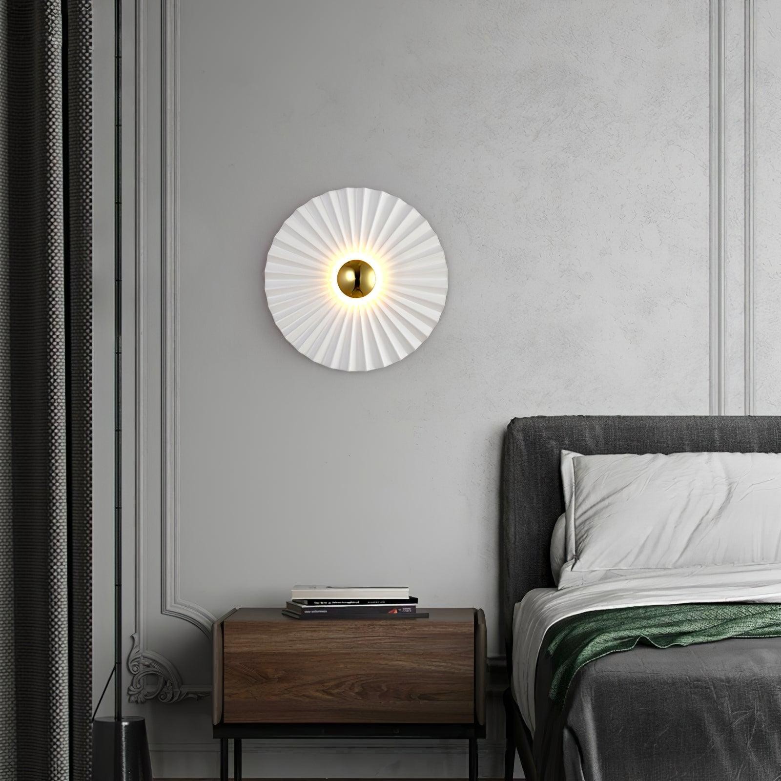 Moderne creatieve wandlamp met schelpmotief HL887
