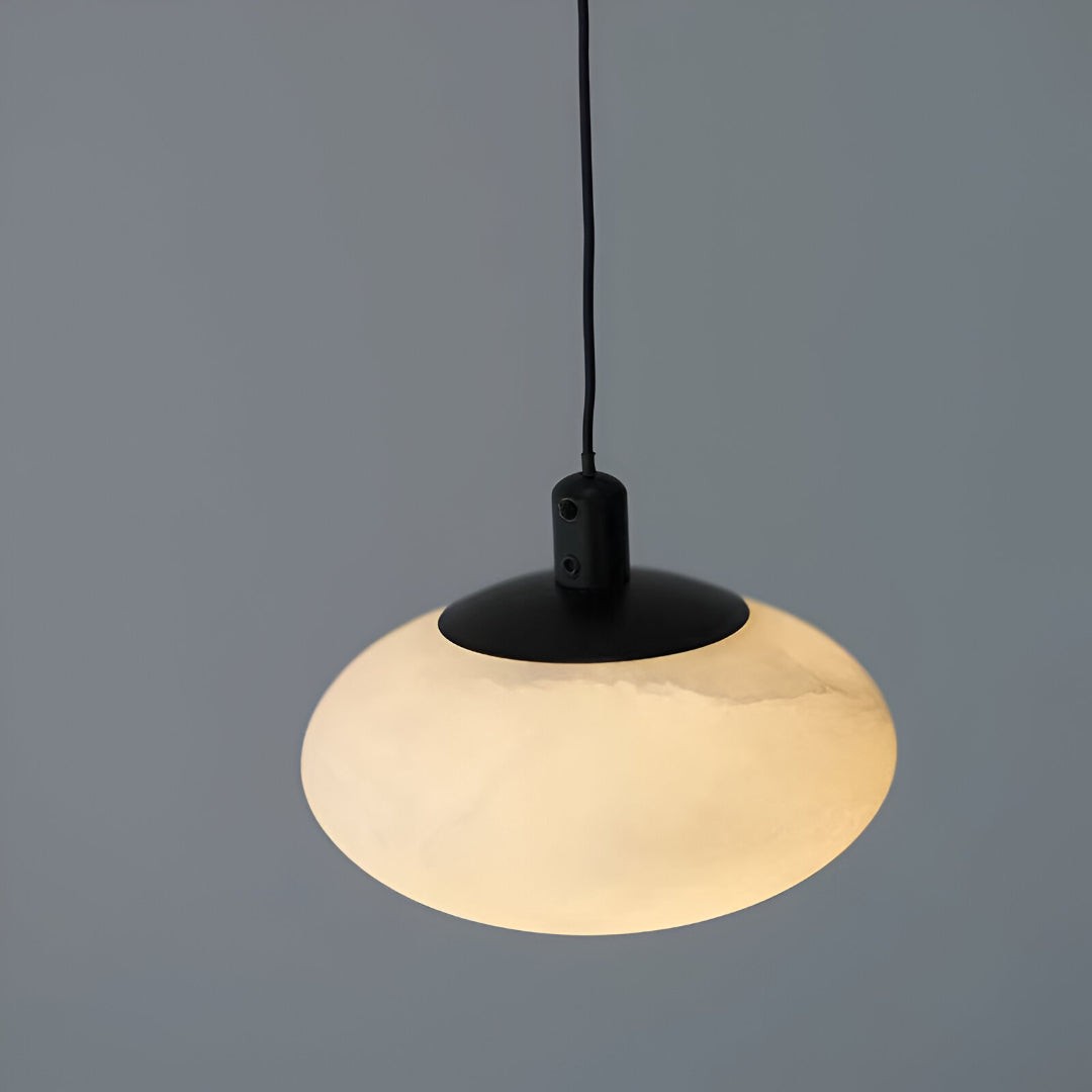 Alabaster Mini Marmeren Paddenstoel Hanglamp HL3490