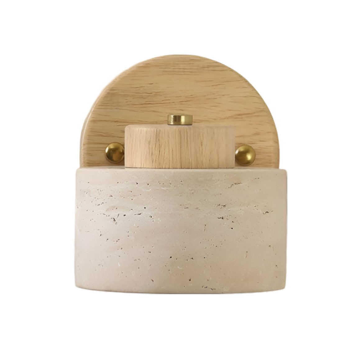 Studie Lezen Minimalistische Travertijn Stenen Wandlamp HL1269