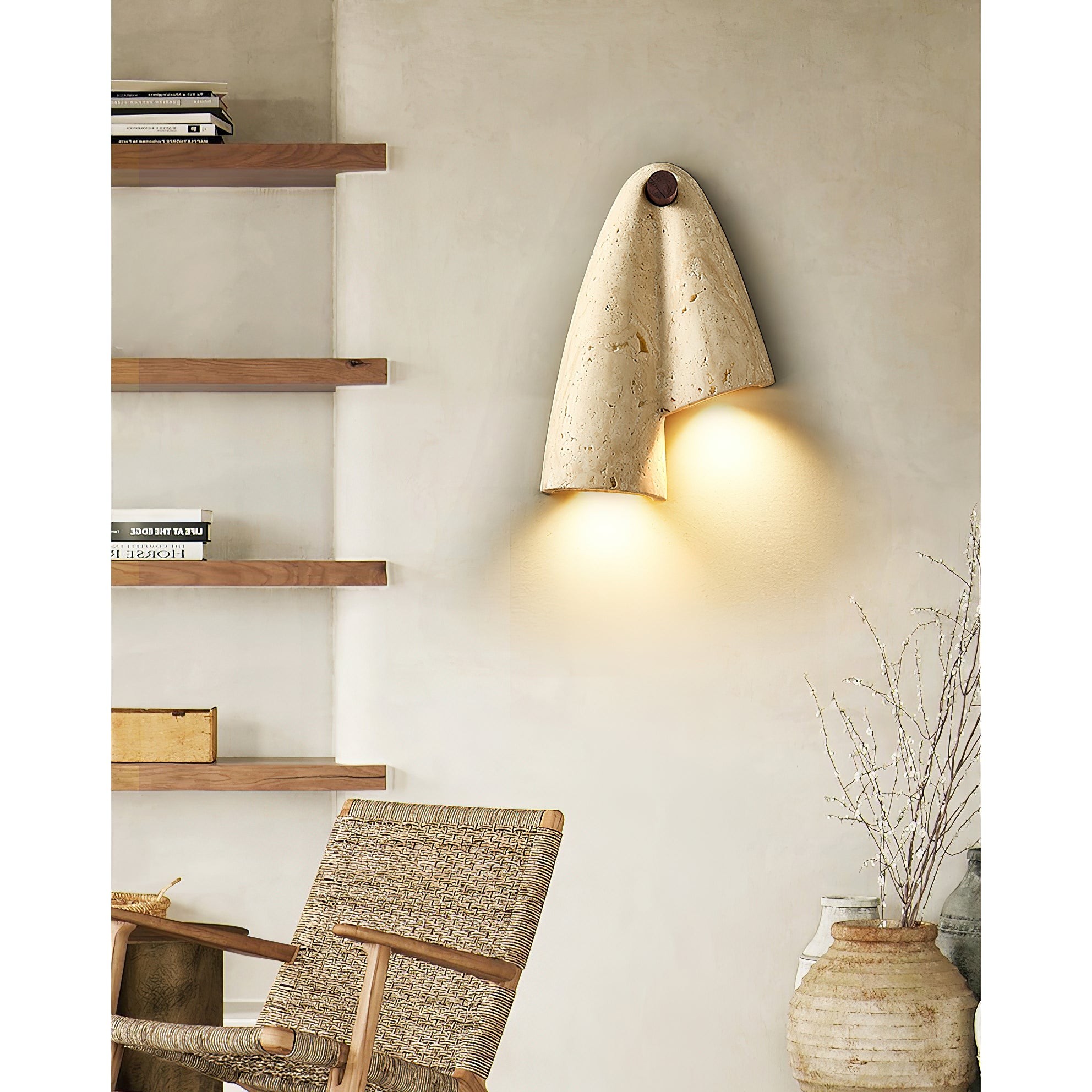 Pearlmont Travertin Wandlamp HL3317