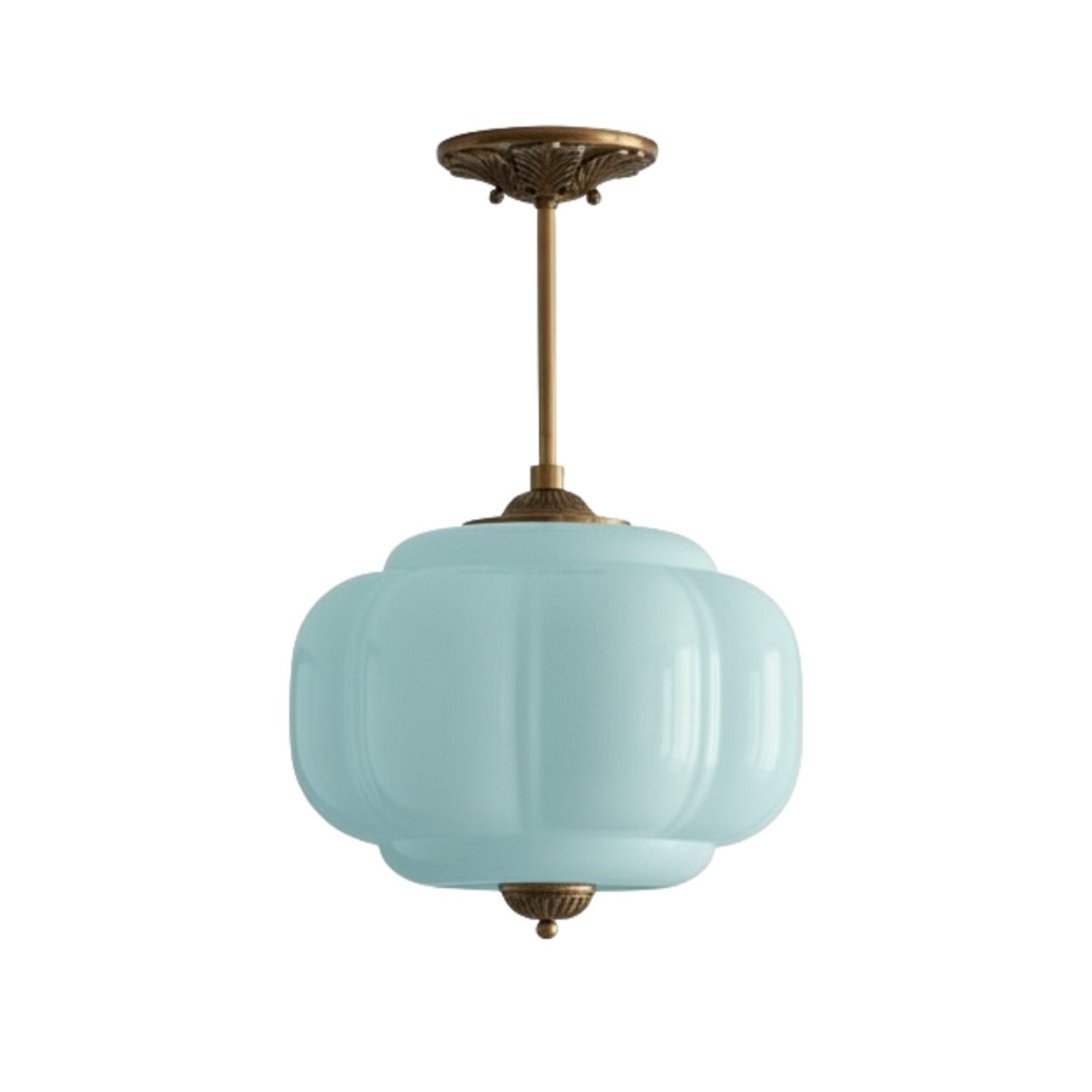 Eloise Vintage Glazen Kroonluchter - Melkglas Home Accent HL1651