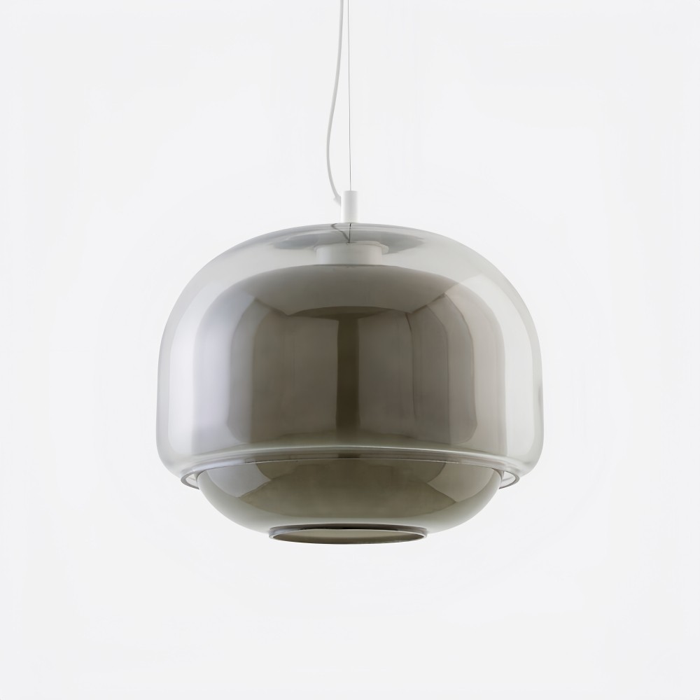 Clinco Dubbele Bolvormige Glazen Hanglamp - Moderne Kleurrijke Hanglamp voor de Slaapkamer HL1094