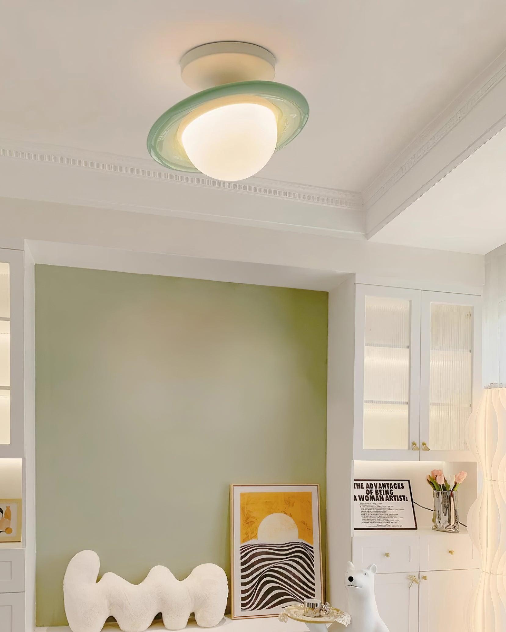 Kunstdecoratie Planeet Plafondlamp HL812