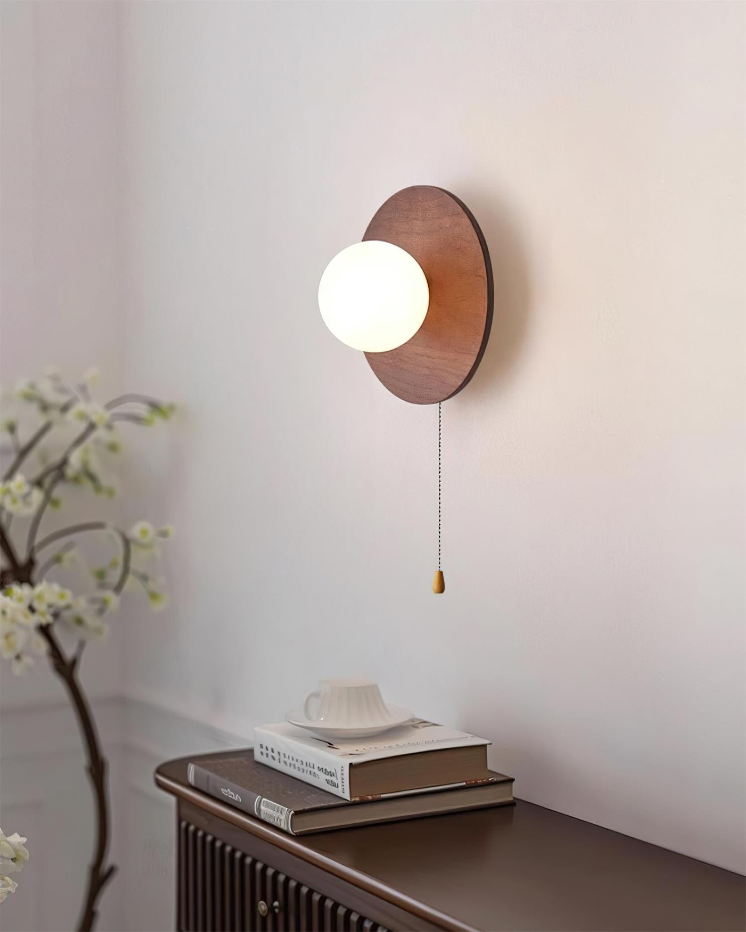 Cara houten wandlamp HL2590