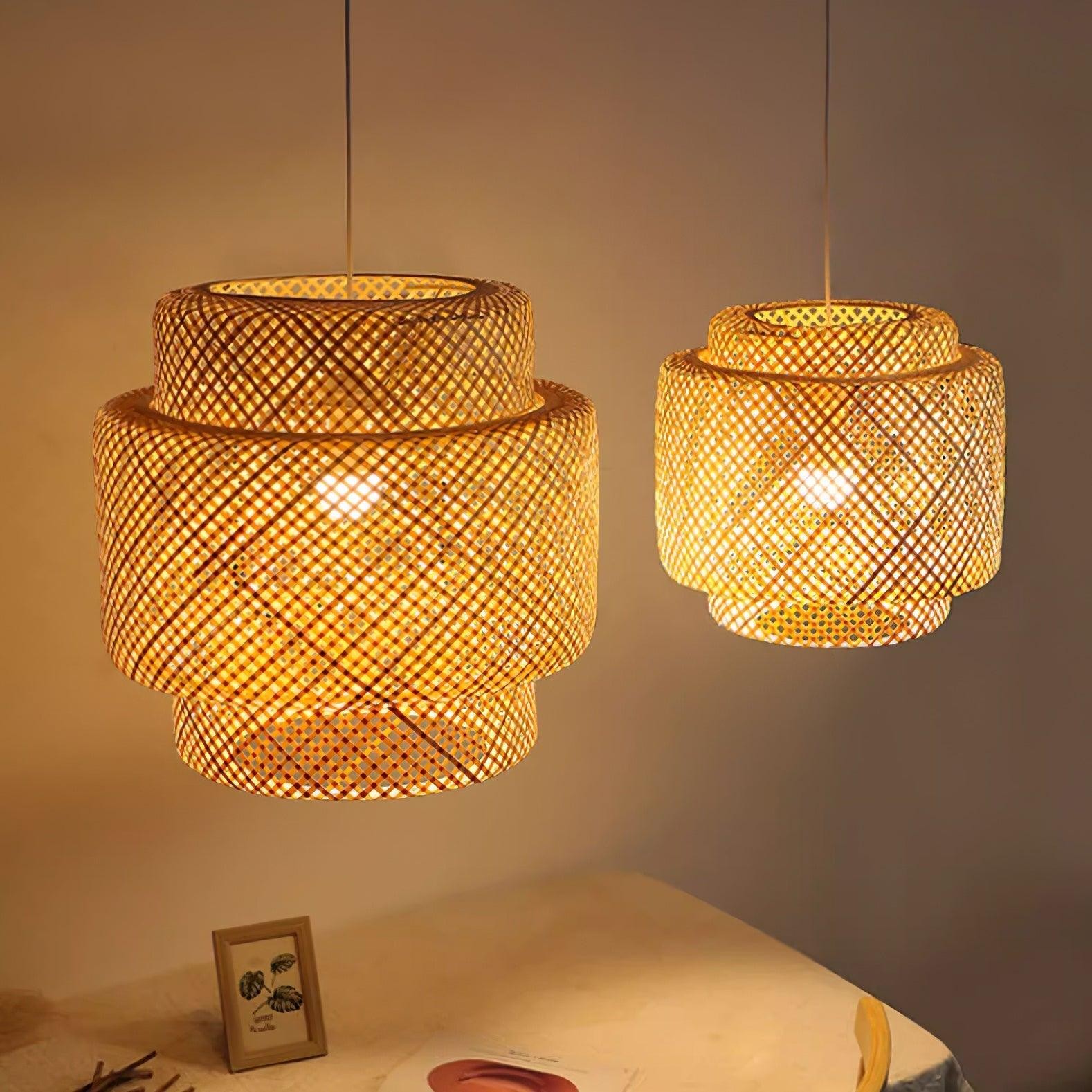 Bamboe hanglamp HL3440
