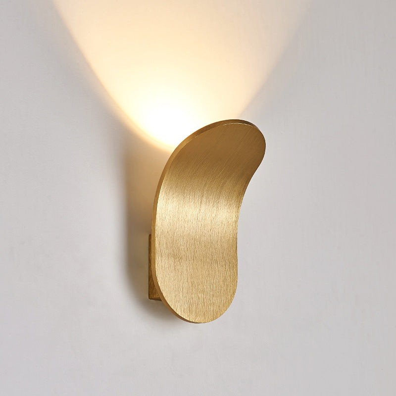 Moderne Scandinavische aluminium boog LED wandlamp HL480
