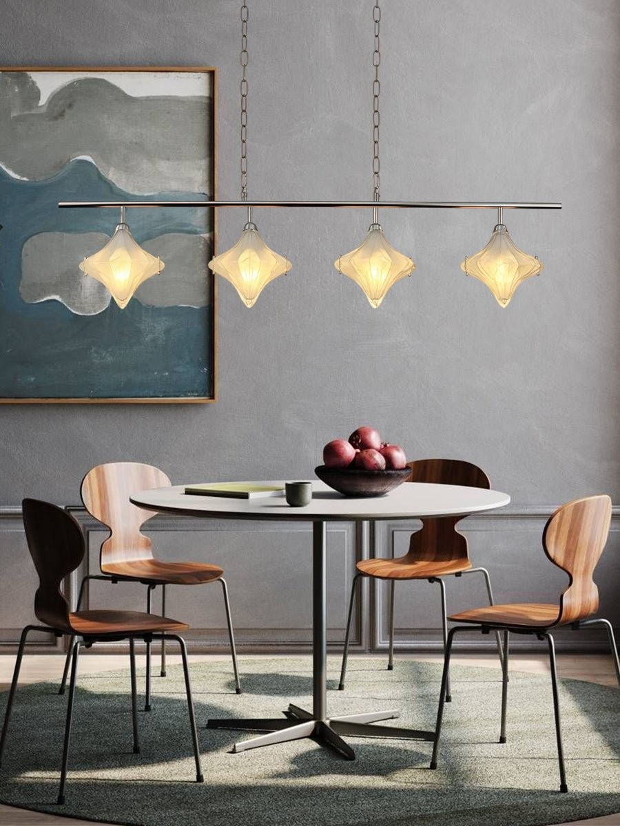 Art Deco Star Lineaire Hanglamp - Elegante Verlichting voor Keukeneiland - Astris Cassiopeia HL1798