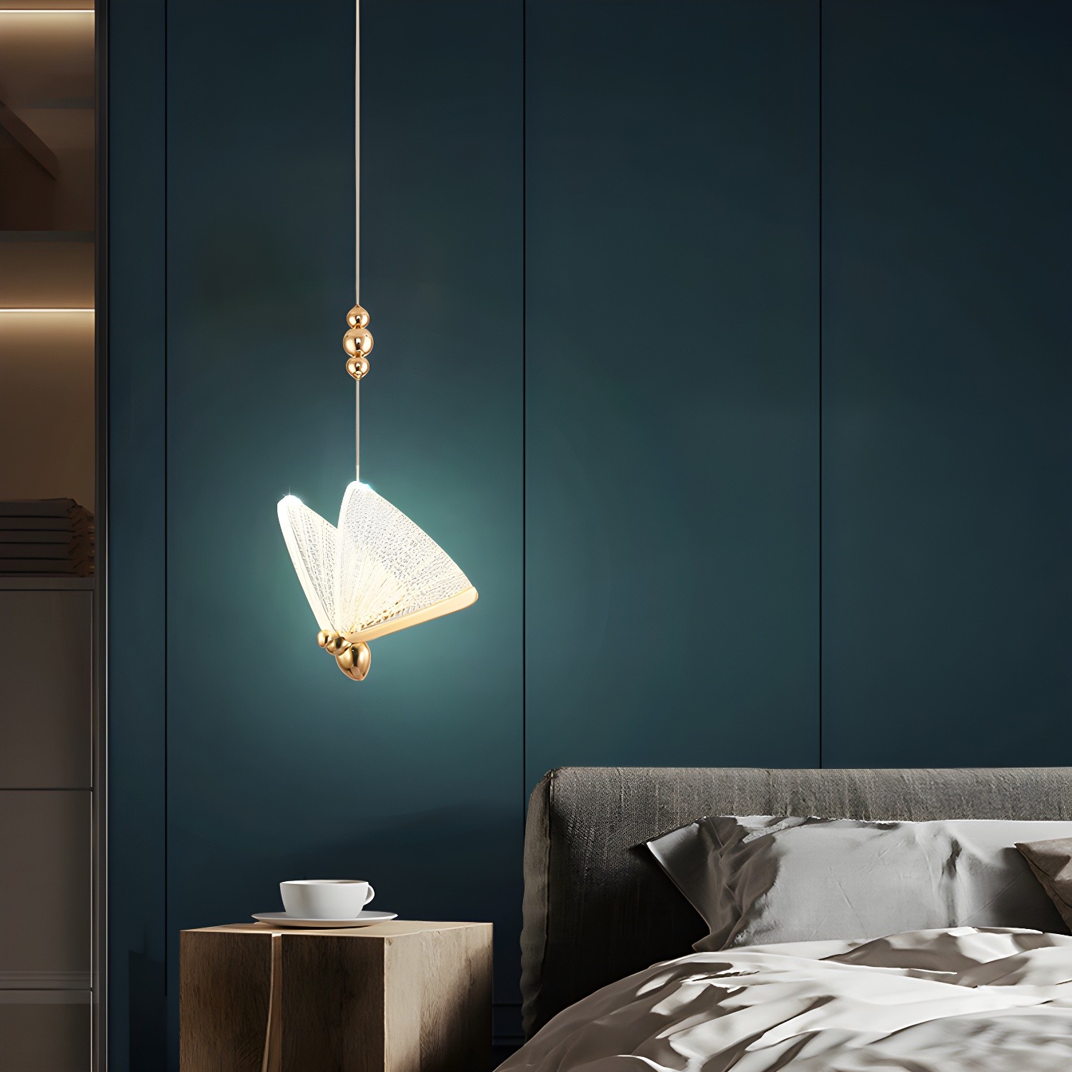 Moderne stijl vlindervormige hanglamp HL91