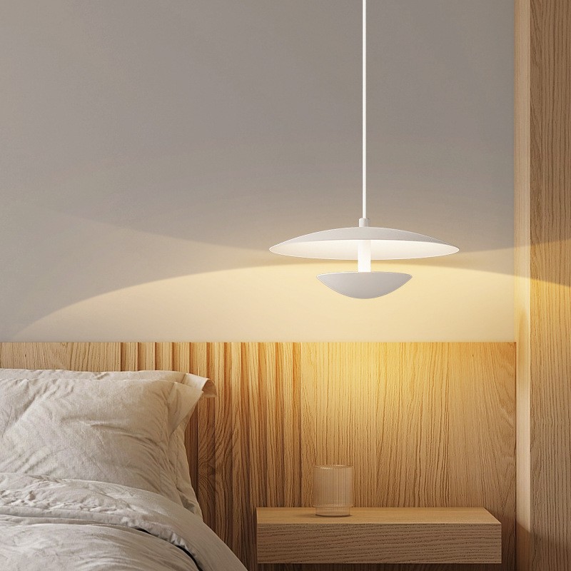 Moderne Scandinavische minimalistische witte hanglamp HL123