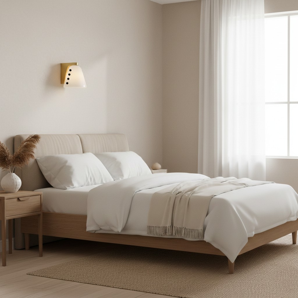 Makki Moderne Keramische Minimalistische Wandlamp HL3520