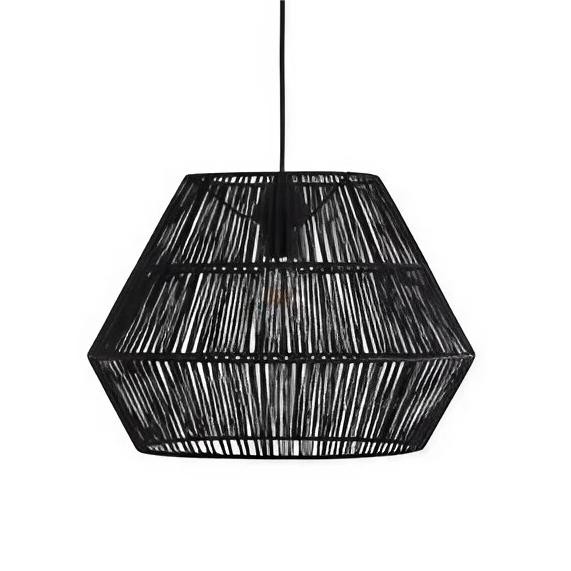 Sisine LED rustieke rotan hanglamp
