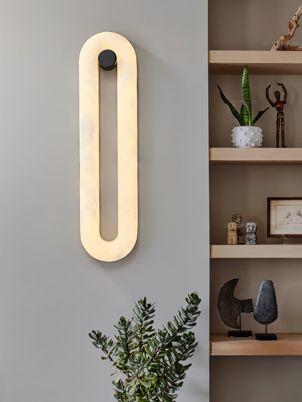 Alabaster Loop wandlamp HL2947