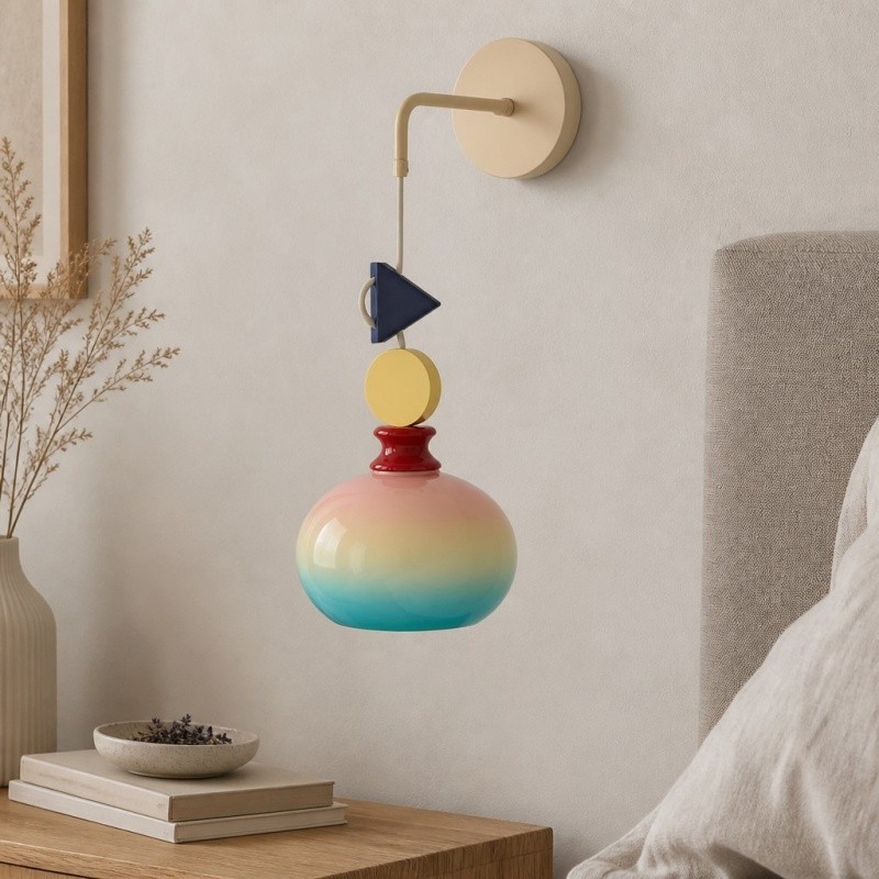 Javina Vintage geïnspireerde wandlamp - Elegante wandlamp voor hal, badkamer en slaapkamer HL3585