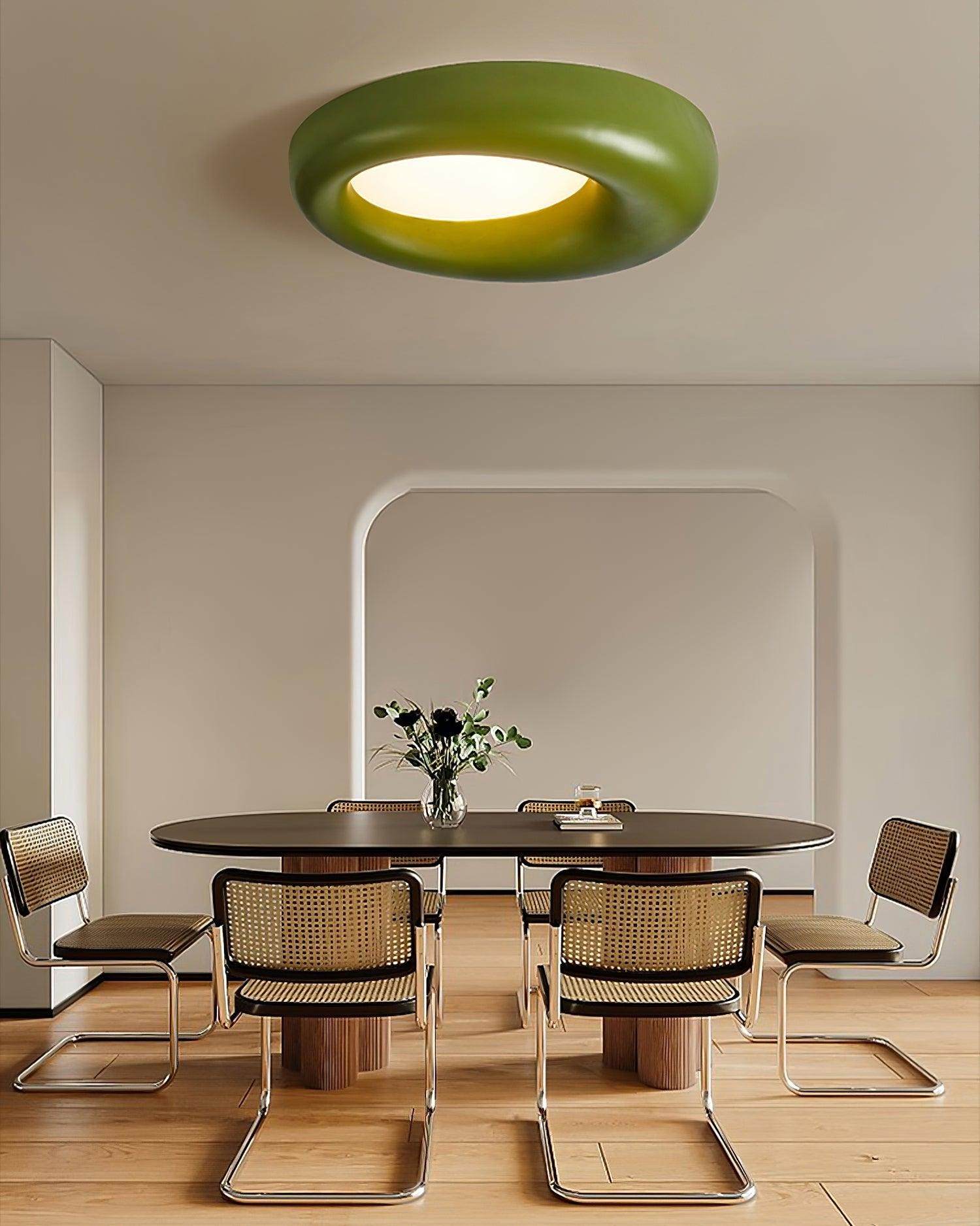 Center Offset Concentric Circle Acryl Plafondlamp HL821