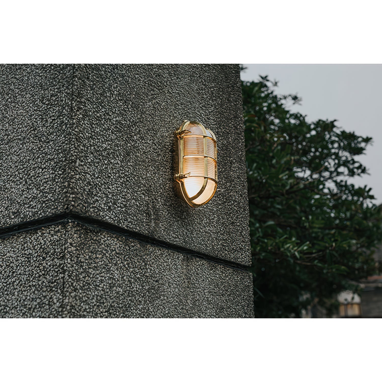 Fremantle messing bunkerwandlamp HL3189