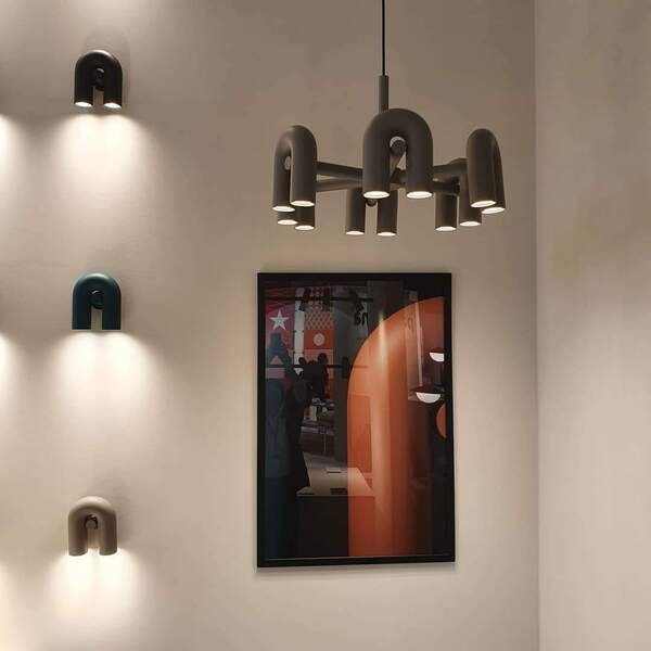 Circus U Vormige Moderne Wandlamp Binnen