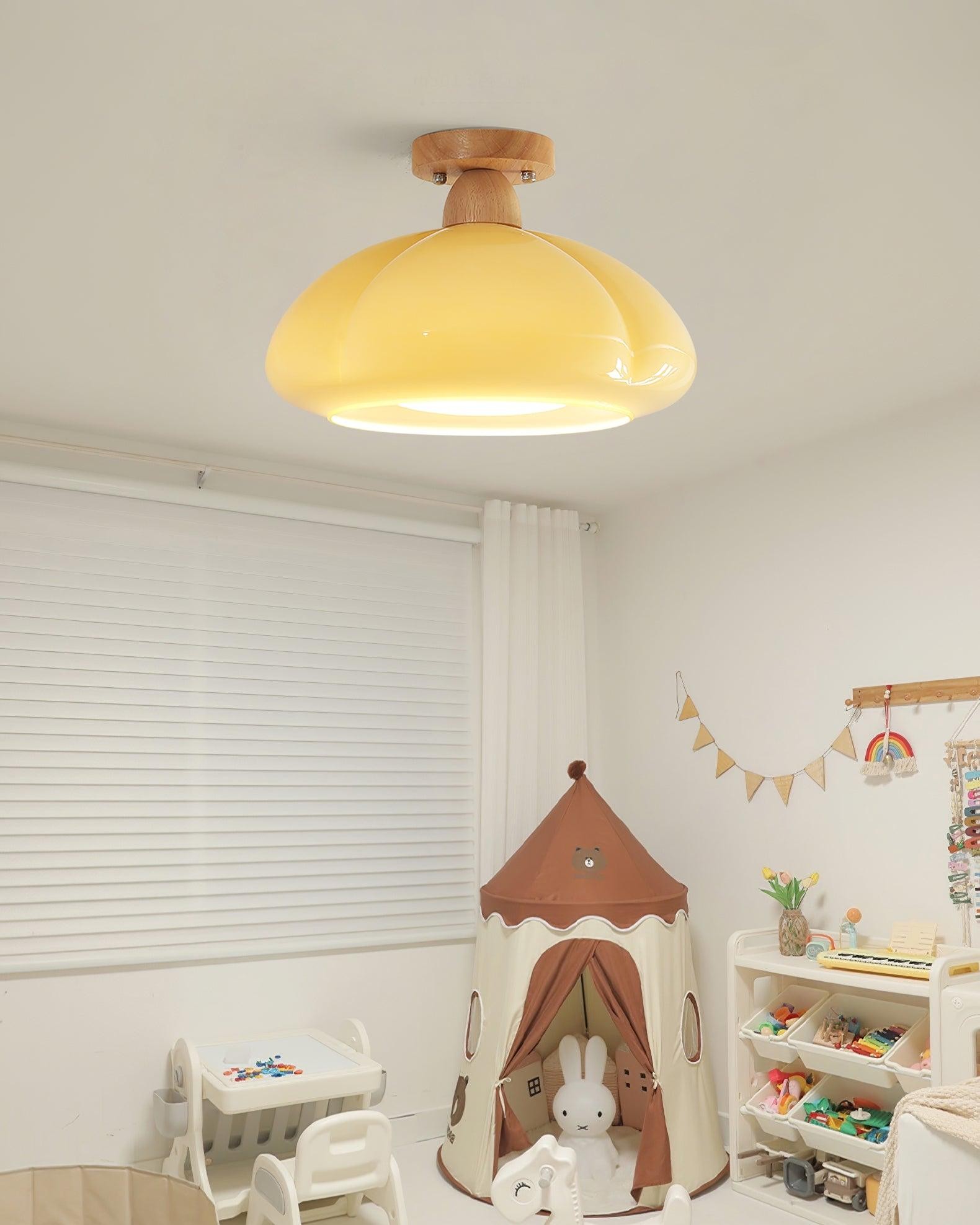 Pompoen Glazen Plafondlamp Voor Keuken HL493