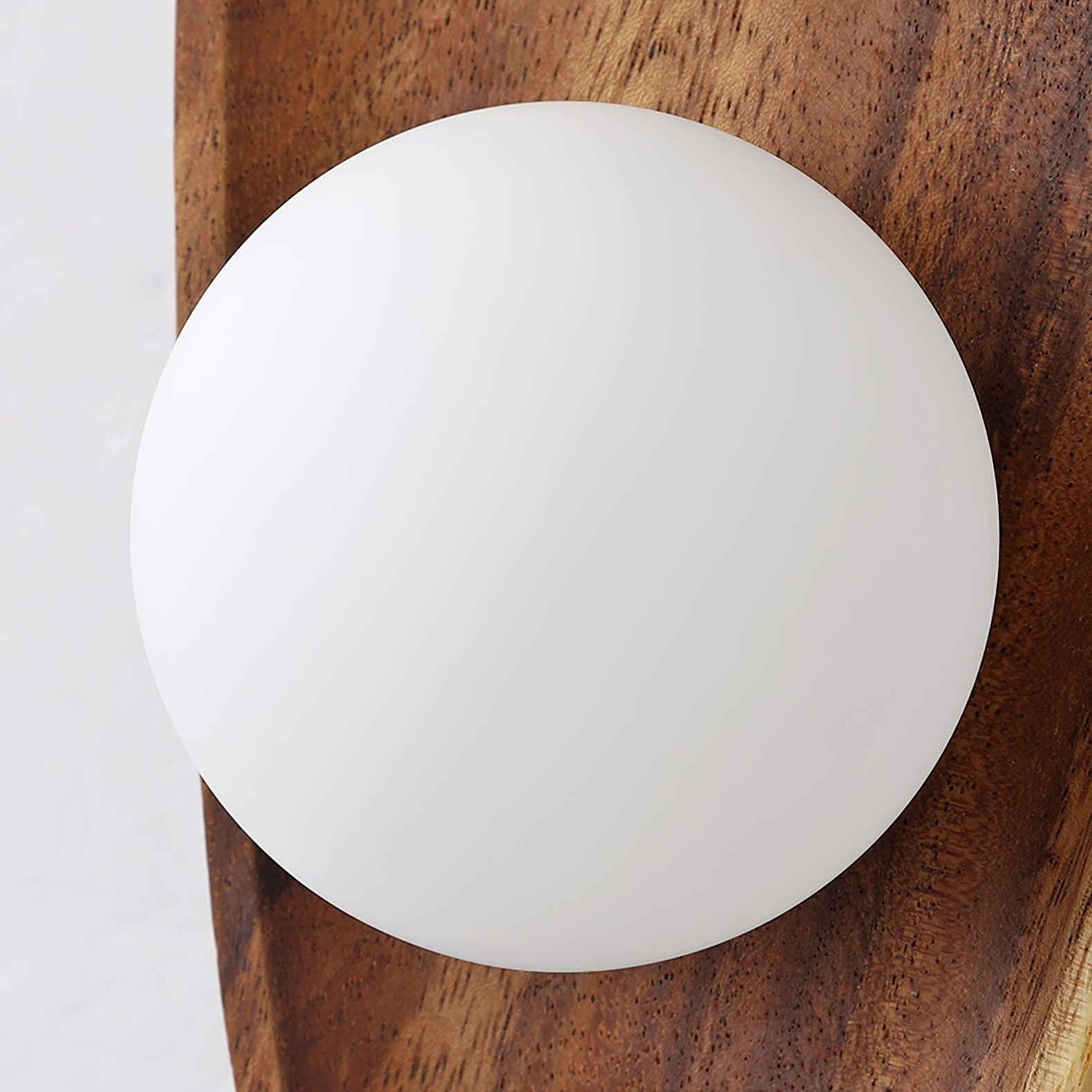 Moderne Minimalistische Curve Houten Wandlamp HL303