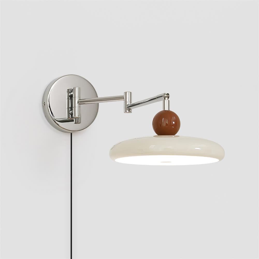 Wandlamp met draaibare arm voor aan het bed HL605